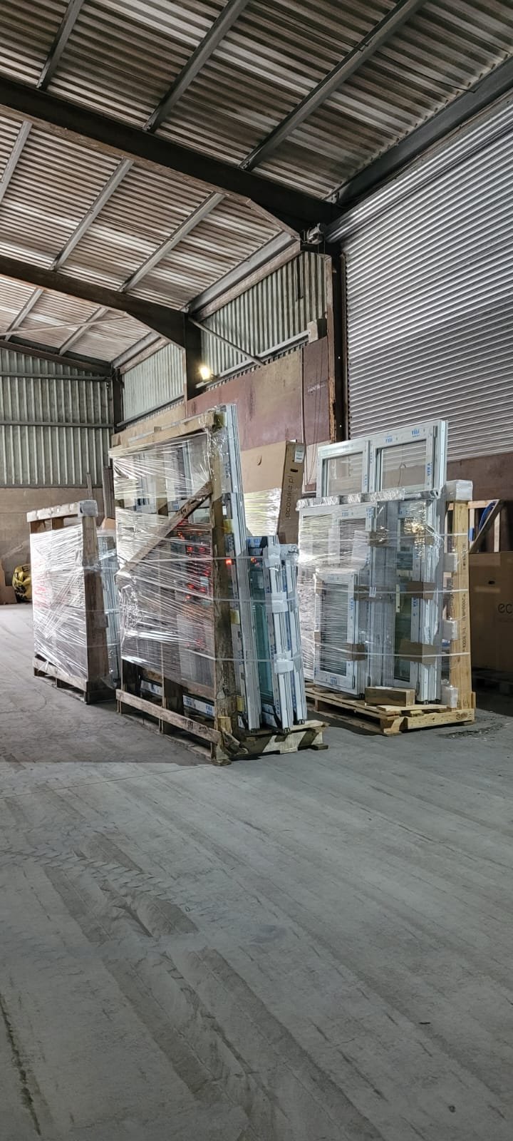 Palety w magazynie SpeedPack gotowe do transportu