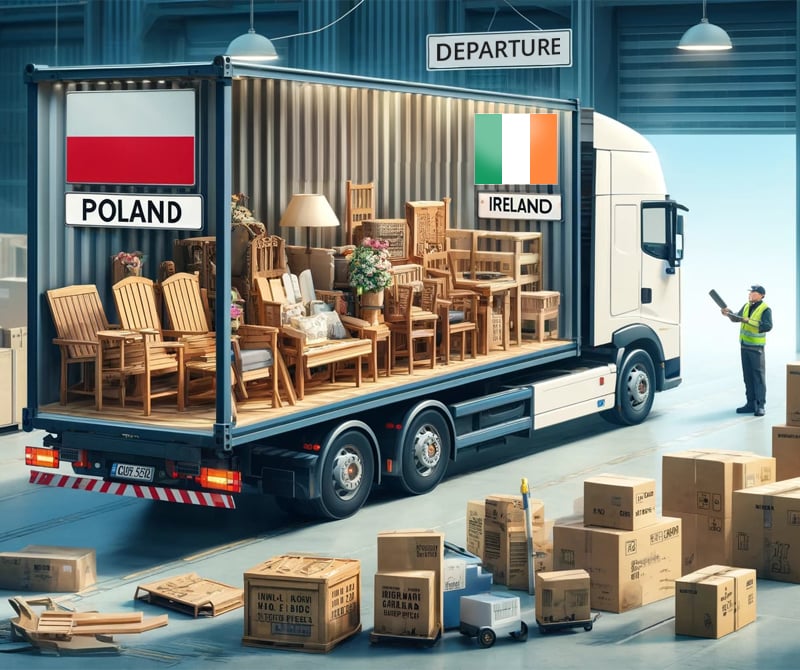 Wysyłka mebli kurierem koszt